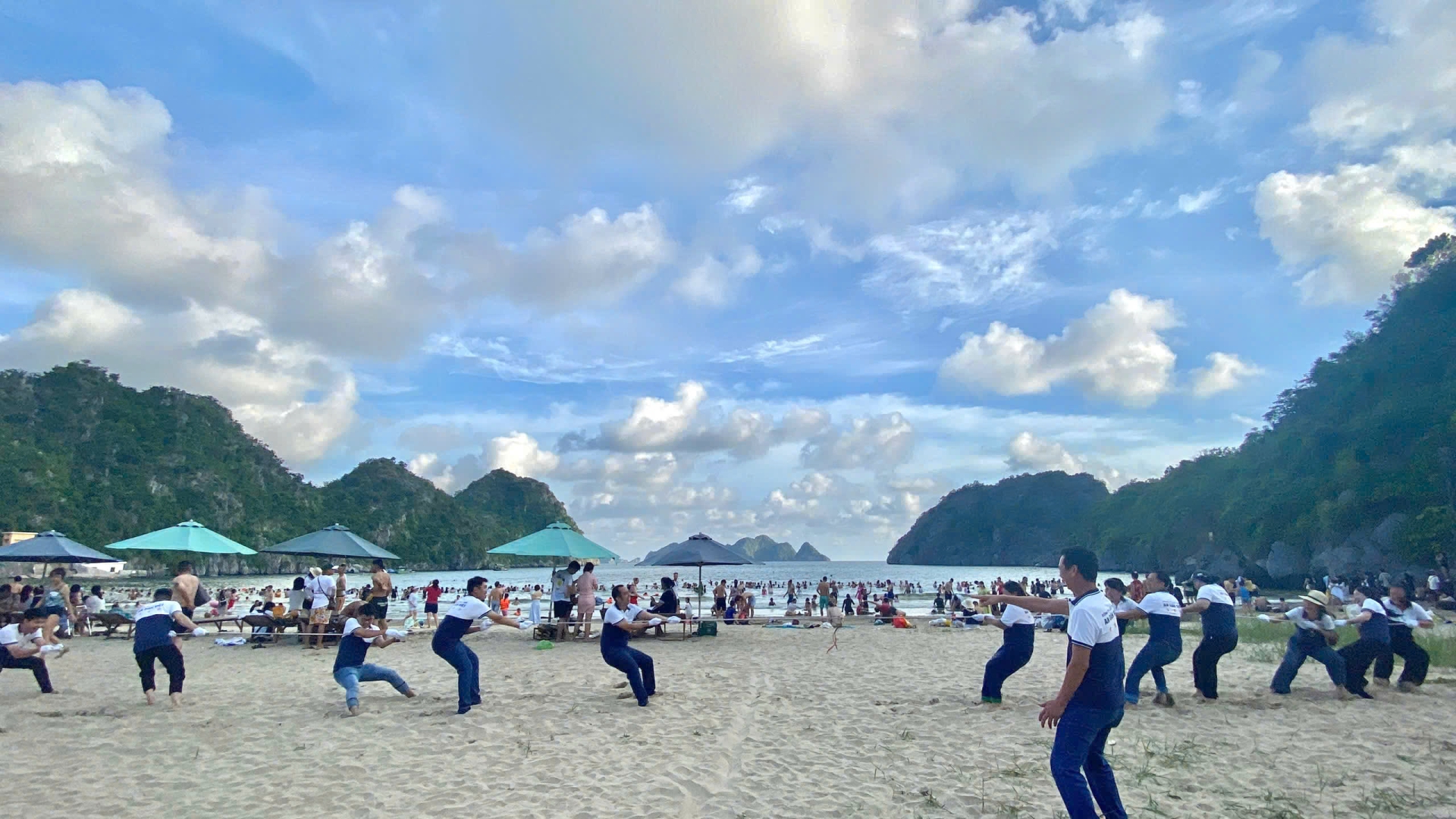 Hành trình gắn kết Công ty Luật TNHH An Dân Việt – Du lịch hè Cát Bà 2025