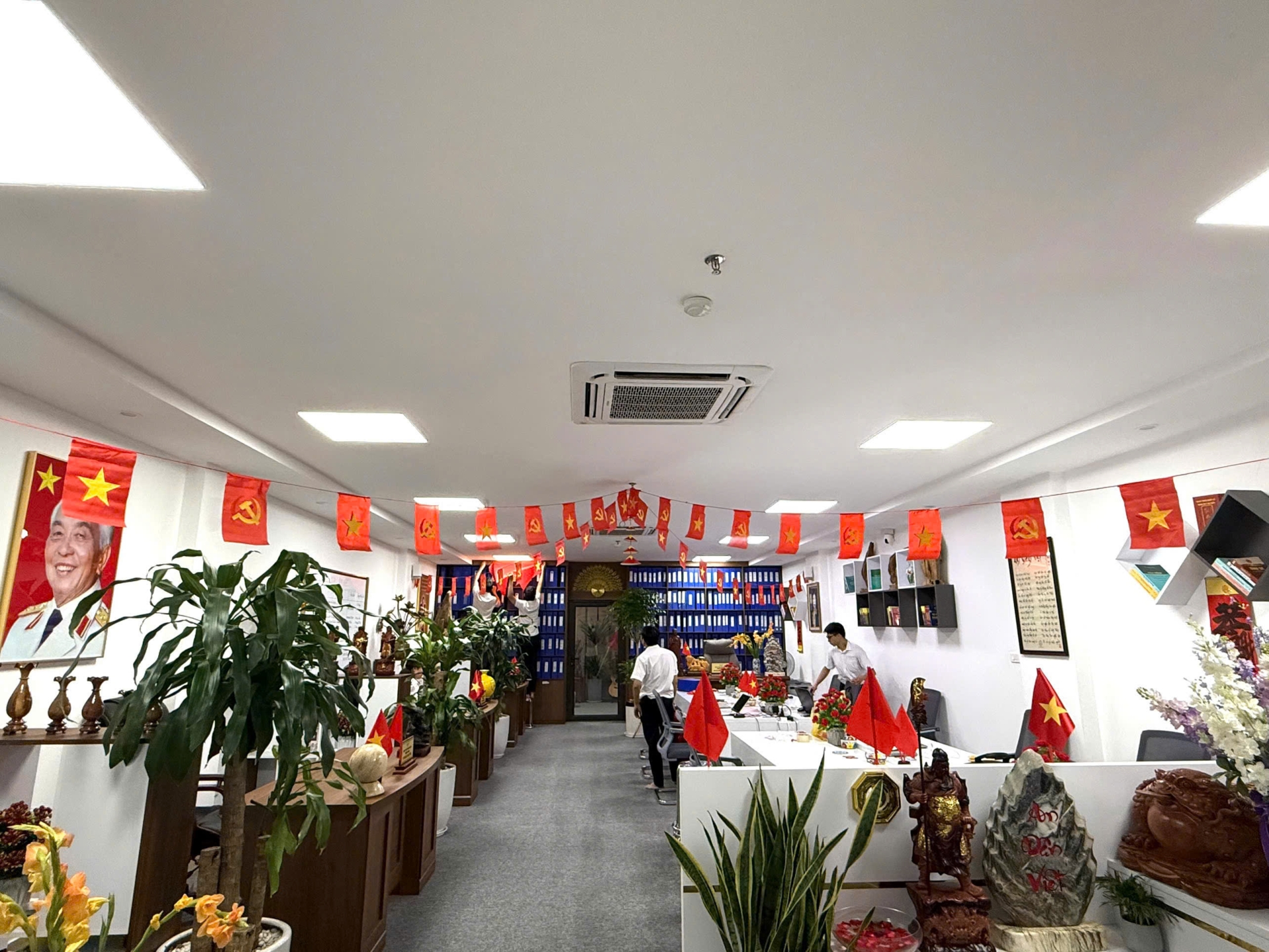 Hưởng ứng tinh thần dân tộc trong ngày đại lễ độc lập 2/9